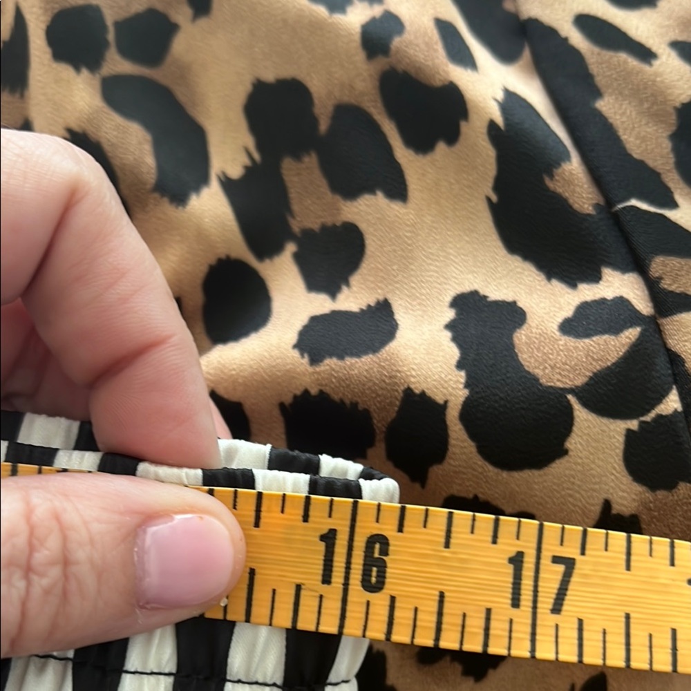 Brown and Black Leopard Print Pajama Set - Picture 10 of 14